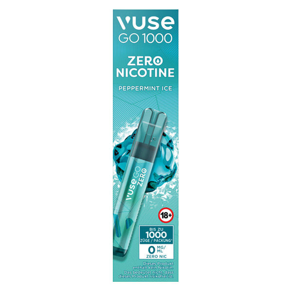 Vuse GO 1000 Peppermint Ice 20mg NEU 1000 Züge